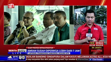 Diperiksa KPK, Amran Diketahui Sebagai Pengatur Suap