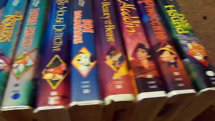 My Walt Disney The Classic Black Diamond VHS Update March 2014 Part One