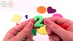 Play & Learn Colours with Play Dough, Learn Numbers with Clay Shapes English for Kids