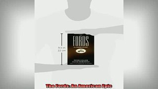 READ book  The Fords An American Epic  FREE BOOOK ONLINE
