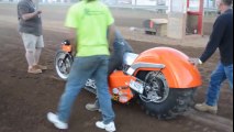 Top Fuel Motorcycle Dirt Drag Racing