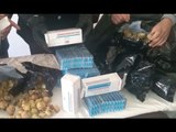 Anzio (RM) - Sequestrate 20mila pasticche Spasmo e oppio essiccato (04.05.16)