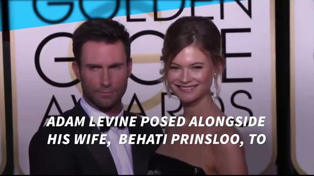 Adam Levine and wife Behati Prinsloo compare baby bumps!