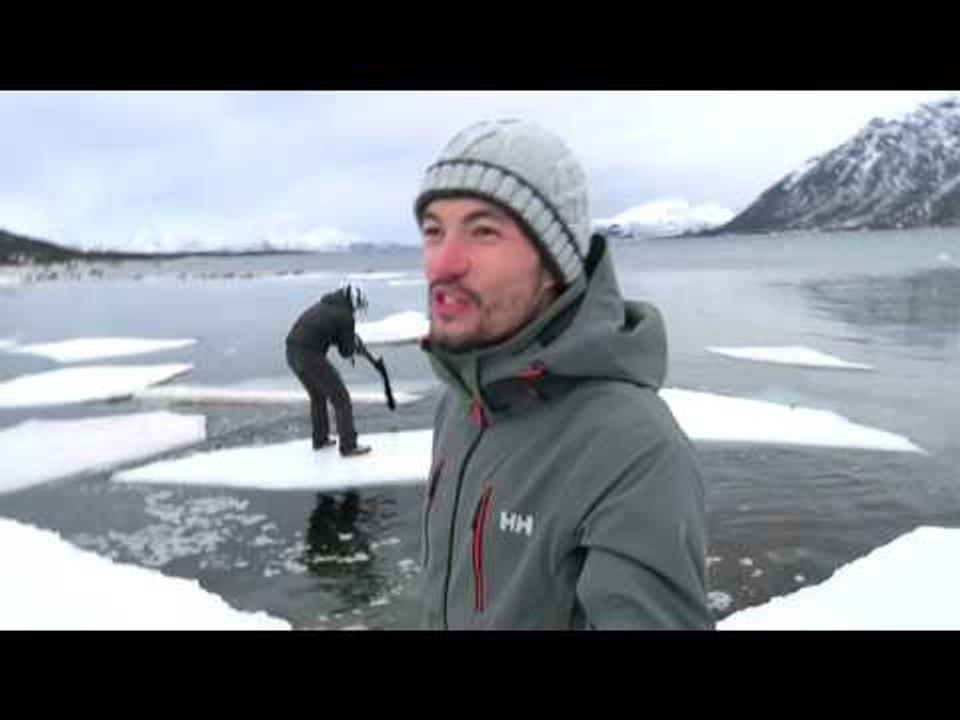 NORVÈGE : promenade sur un Iceberg !