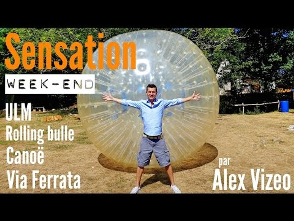 Weekend SENSATION à Brive : ULM, Rolling Bulle, Via Ferrata & Canoe