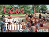 LAOS : Tubing à Vang Vieng Tubing