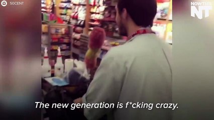 50 Cent mocking autistic airport janitor