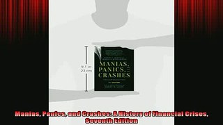 FAVORIT BOOK   Manias Panics and Crashes A History of Financial Crises Seventh Edition  FREE BOOOK ONLINE