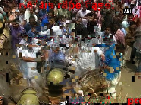Kerala rape case: Police lathicharge protesting activists