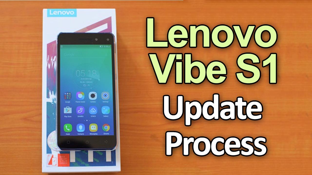Lenovo Vibe S1 Smartphone Gets Android 6.0 Marshmallow Update