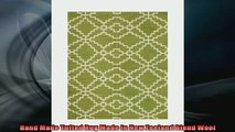 The Best  ZnZ Rugs Gallery 900759x12 Handmade New Zealand Blend Wool Rug 9 by 12Feet Lime Green