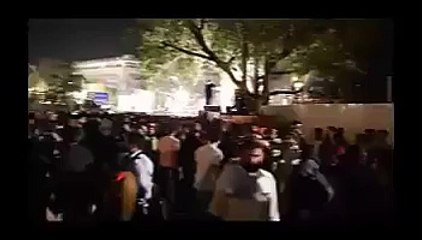 Watch How Police Stops The N League Voters Came to PTI Jalsa For Teasing Girls