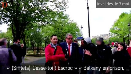 Patrick Balkany insulté et chahuté par des «casseurs»