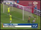 Pumas derrotó a Táchira en Copa Libertadores