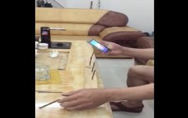 OMG !! What This Boy Is Doing With His Mobile Phone ??