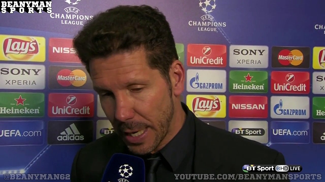 Bayern Munich 2-1 Atletico Madrid (Agg 2-2) - Diego Simeone Post Match Interview