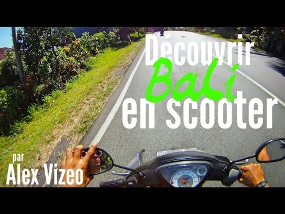 BALI : découvrir l'île en scooter / moto
