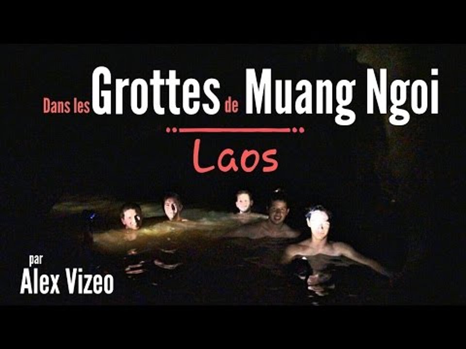 LAOS : dans les GROTTES aquatiques de Muang Ngoi