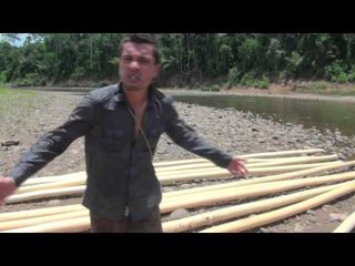 BOLIVIE : trek de SURVIE en AMAZONIE -13- construire un radeau