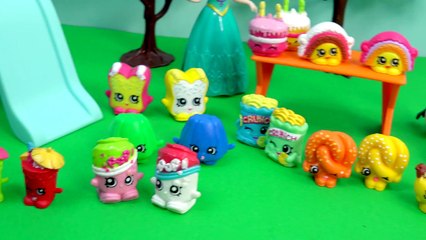 Disney Frozen Queen Elsa Birthday Party Foods Shopkins COLLECTION TOUR Season 1 Part 6 Vid