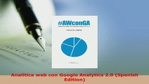 PDF  Analítica web con Google Analytics 20 Spanish Edition  Read Online