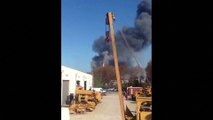 Forte explosion dans une usine à Grande-Synthe