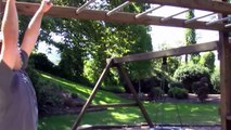 Boy Laughs So Hard At Dad He Falls Off The Playground