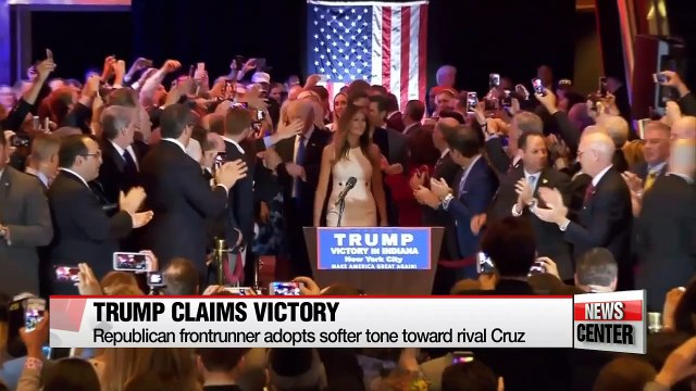 Trump, Sanders win Indiana; Cruz drops out