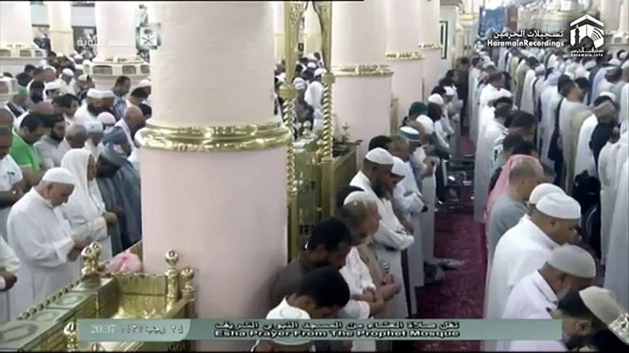 1st May 2016 Madinah Isha by Sheikh Buay'jan