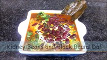 Kidney Beans & Black Beans Dal