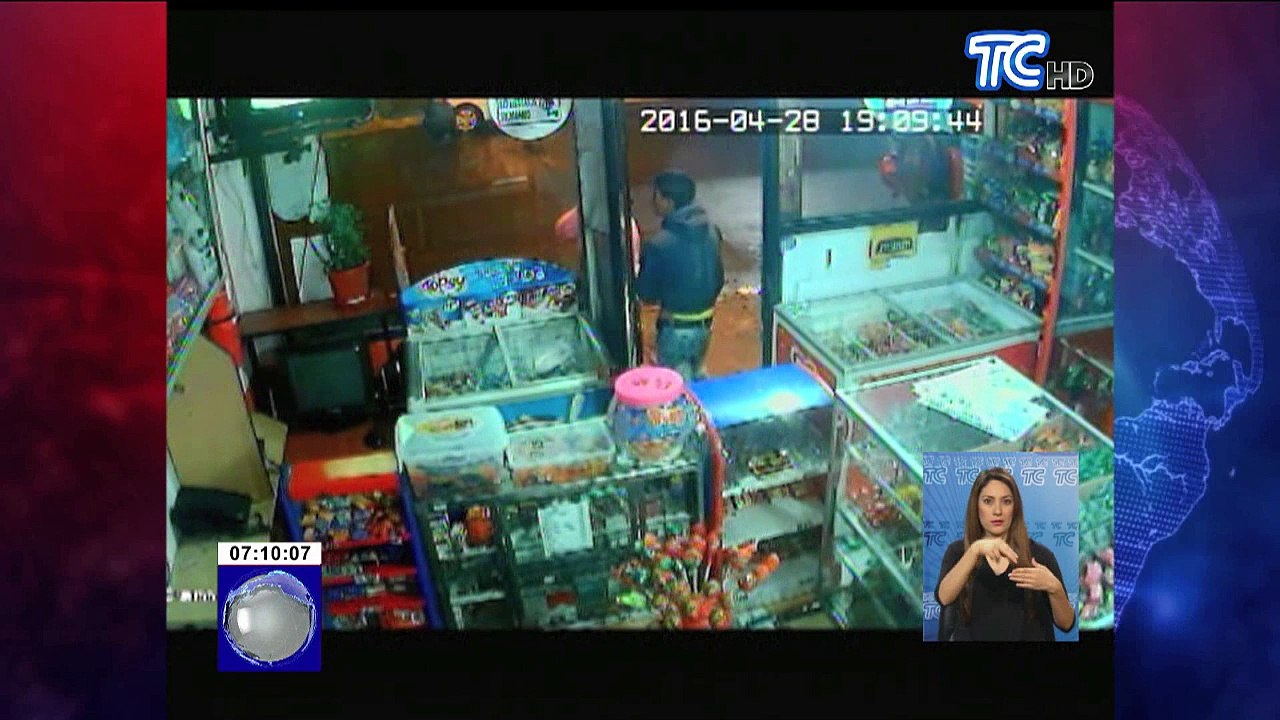 Niña es usada para robar locales comerciales