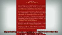 READ PDF DOWNLOAD   The Art of the Trade What I Learned and Lost Trading the Chicago Futures Markets READ ONLINE