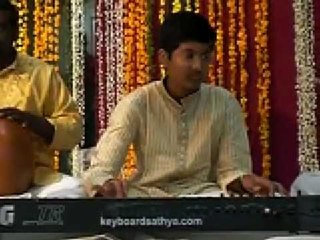 Sathya on Keyboard at Trichur - Pankaja Lochana - Kalyani