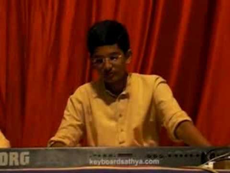 07 - Carnatic on Keyboard - Allapana of Poorvikalyani ragam