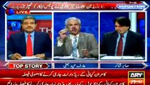 Ch Nisar ki press conference mein aik khabr bta dain aap ko apna ustad maan loonga- Arif Hameed Bhatti's critical commen