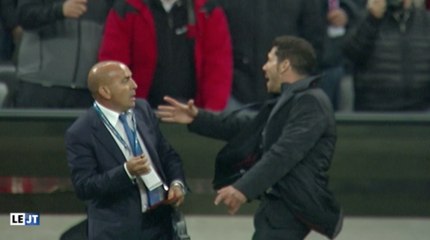 Diego Simeone : l'entraineur qui frappait son adjoint !ZAP ACTU du 04/05/2016