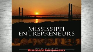 READ book  Mississippi Entrepreneurs  DOWNLOAD ONLINE