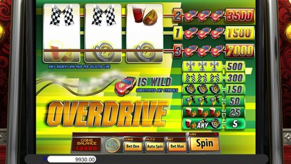 Overdrive 3 Reel ilmainen kasino kolikkopeli Saucify Video Esikatselu