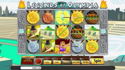 Legends of Olympia ilmainen kasino kolikkopeli Saucify Video Esikatselu