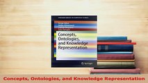 PDF  Concepts Ontologies and Knowledge Representation Free Books