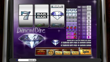 Diamond Dare ilmainen kasino kolikkopeli Saucify Video Esikatselu