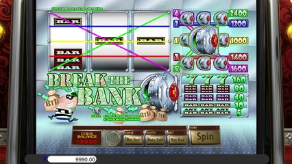 Break the Bank ilmainen kasino kolikkopeli Saucify Video Esikatselu