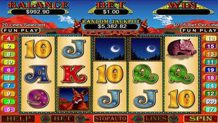 Red Sands ilmainen kasino kolikkopeli RTG Video Esikatselu