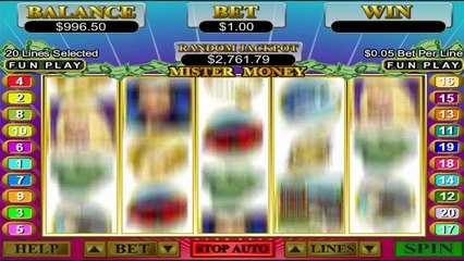 Mister Money ilmainen kasino kolikkopeli RTG Video Esikatselu
