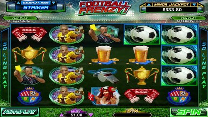 Football Frenzy ilmainen kasino kolikkopeli RTG Video Esikatselu