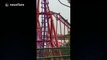 Riders trapped 70 metres up on broken down rollecoaster