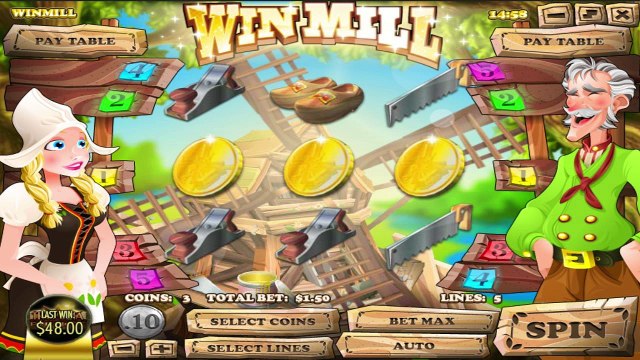 Win Mill ilmainen kasino kolikkopeli Rival Video Esikatselu