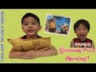 Giveaway Prize Opening from The Toy R.A.C.K | Winner | Liam and Taylor's Corner