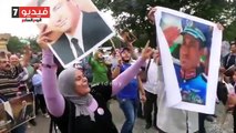 بالفيديو.. رقص وهتافات أنصار مبارك احتفالا بعيد ميلاده الـ88