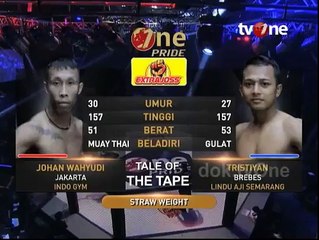 One Pride MMA Straw Weight, Johan Wahyudi Vs Tristiyan